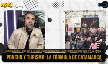 Evangélica Quiroga: “El Festival del Poncho es una fiesta que no duerme, arranca de día y termina muy tarde a la noche”