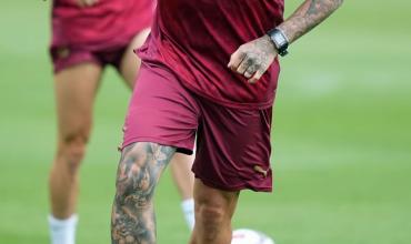 Mauro Icardi celebra su regreso a los entrenamientos tras siete meses de recuperación