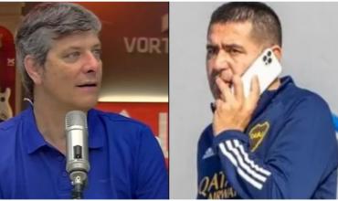 Pergolini lapidario con Riquelme tras la eliminación de Boca: “Es mentira que le importa el club”