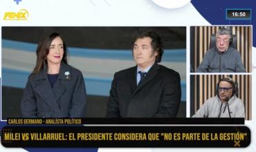 Tensión en la cúpula libertaria: Milei ya no considera a Villarruel parte de su gobierno
