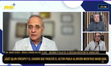 Dr. Mario Boskis explicó qué es un síncope, el cuadro que sufrió Pablo Alarcón al volante