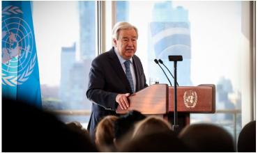 António Guterres denunció la “indiferencia e inacción” global ante el hambre en la Franja de Gaza