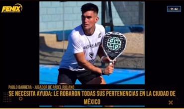 Le robaron un bolso con dólares y sus pertenencias a un joven deportista riojano que esta en México