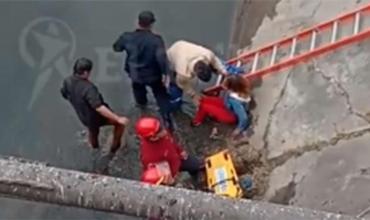 Salta: Discutió con su pareja tras salir de un karaoke, la golpeó y la arrojó a un canal