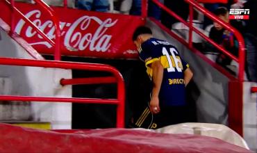 Insólito: a Merentiel no le avisaron que salía en el entretiempo y se fue corriendo al vestuario