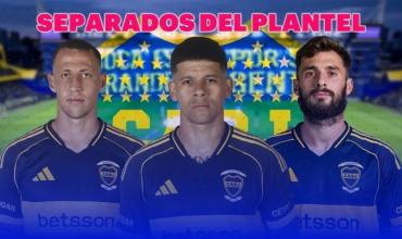Miguel Ángel Russo apartó a tres jugadores del plantel de Boca Juniors