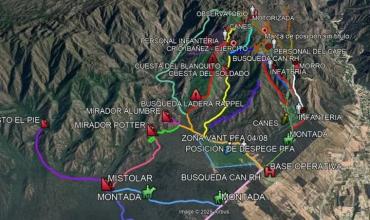 Siete días de intensa búsqueda de José Portugal en el cerro