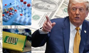 Trump anuncia nuevos aranceles farmacéuticos y a chips para “próxima semana más o menos”