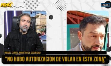 Caso Portugal: el ministro Zarate confirmó que el autogiro no estaba autorizado a volar 