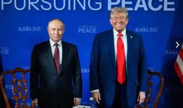 Trump y Putin iniciaron en Alaska una cumbre por el fin de la guerra en Ucrania