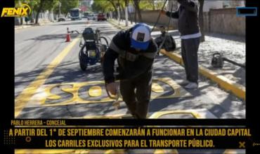 Pablo Herrera sobre los carriles exclusivos para transporte público: “El proyecto aún está en discusión”