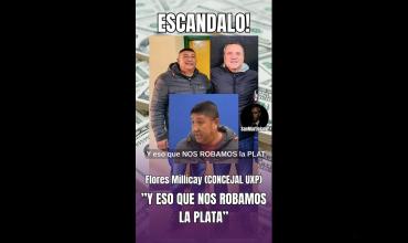 Chilecito: Flores Millicay dijo que “y eso que nos robamos la plata”