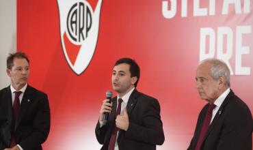 Stefano Di Carlo oficializó su candidatura a presidente de River Plate