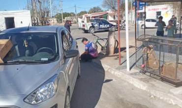 Accidente de tránsito en Chepes dejó a un joven hospitalizado