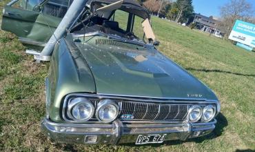 Un sueño truncado: coleccionista adquiere un Ford Falcon y lo destruye en un accidente vial