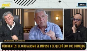 “Este triunfo consolida al oficialismo en Corrientes”, afirmó Carlos Germano
