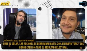 José Nicolás Casas: “La suba del dólar es una sobrerreacción del mercado tras la derrota libertaria”