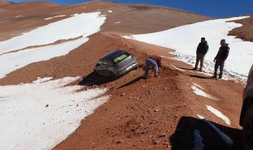 Laguna Brava: rescatan a turista que subió sin autorización