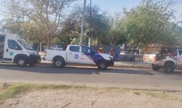 Ciclista sufrió una caída en el barrio Vargas pero no requirió traslado