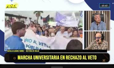 Natalia Albarez Gómez tras el rechazo al veto universitario: “No es solo un presupuesto, es por la calidad de la educación, la igualdad de oportunidades y el futuro de la Argentina”
