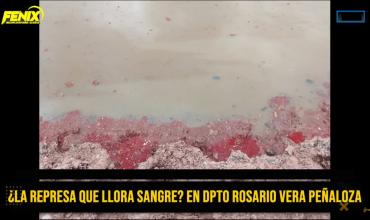 ¿La represa que llora sangre? Vecinos de Las Varillas preocupados por aguas rojizas tras la tormenta de Santa Rosa