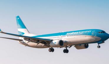 Aerolíneas Argentinas lanza un 10% de descuento en vuelos domésticos