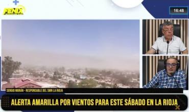 Sergio Morán: “Hay que estar atentos al viento zonda en toda la provincia”