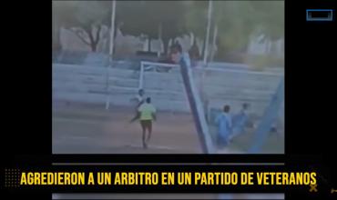Chilecito: agredieron al árbitro Rolando Castro en un partido de veteranos