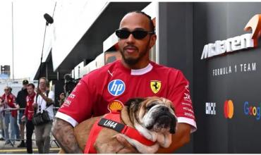 La triste despedida de Lewis Hamilton a su perro Roscoe: "Tuve que tomar la decisión más difícil de mi vida"