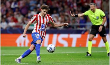 Con goles de Giuliano Simeone y Julián Álvarez, el Atlético de Madrid aplastó al Eintracht Frankfurt en la Champions
