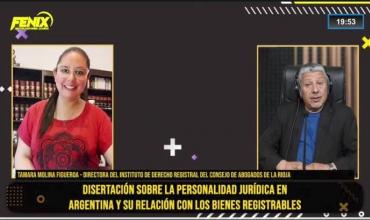Anuncian disertación sobre la personalidad jurídica y su relación con los bienes registrables