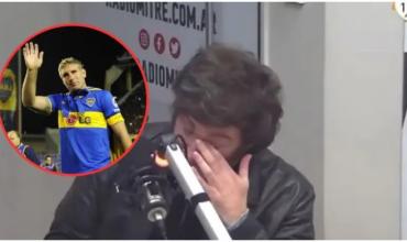 Javier Milei se quebró al hablar de su idolatría por Martín Palermo y por qué no volvió a la Bombonera: "No pude soportar la tristeza"