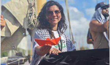 Detuvieron a una diputada electa en una misión de ayuda humanitaria rumbo a Gaza
