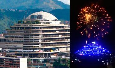 Venezuela recibió la Navidad y lo celebró lanzando fuegos artificiales desde El Helicoide, el mayor centro de detención
