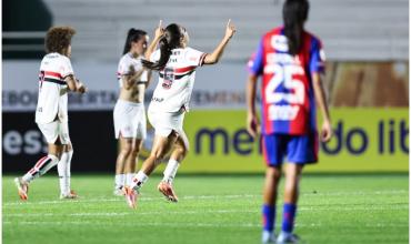 San Lorenzo perdió 2-0 ante Sao Paulo en su debut en la Copa Libertadores Femenina