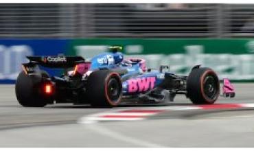 Franco Colapinto largará 18° en el exigente circuito callejero del Gran Premio de Singapur