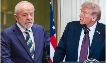 Acercamiento: Lula y Trump mantuvieron una charla en medio de la tensión por los aranceles de EE.UU.