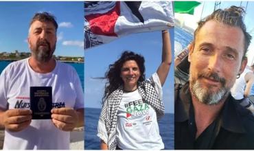 Quiénes son los argentinos que fueron deportados por Israel tras la detención de una flotilla