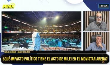 Carlos Germano: “Milei necesitaba volver a generar una mística que la Libertad Avanza había perdido”