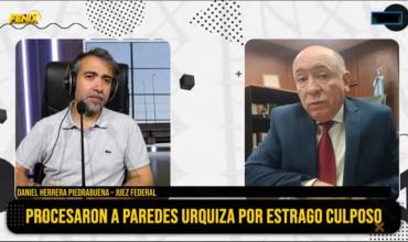 Daniel Herrera Piedrabuena, sobre el procesamiento de Alberto Paredes Urquiza: “Hay elementos de convicción suficientes para considerarlo responsable”