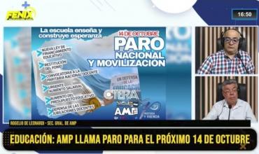 Rogelio De Leonardi: “La política del Gobierno está destruyendo el 82% móvil docente”