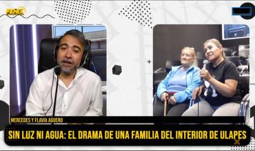 “Mi madre se va a morir sin luz, no tiene ventilador ni heladera donde poner un pedazo de carne”