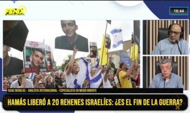 Isaac Benoliel luego de las liberacion de 20 rehenes de Hamas:  “Solamente un presidente tan fuerte como Donald Trump podía hacer que se materialice al menos parte de esta primera etapa”