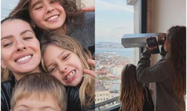Las postales de la China Suárez en Turquía: paseo familiar y un regalo especial de Mauro Icardi