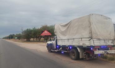 Camión perdió el carro en plena Ruta 5, pero no hubo heridos