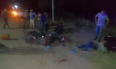 Grave accidente entre dos motocicletas en ruta 31