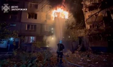 Rusia lanzó un ataque masivo con drones y misiles contra Kiev: al menos seis muertos y 17 heridos