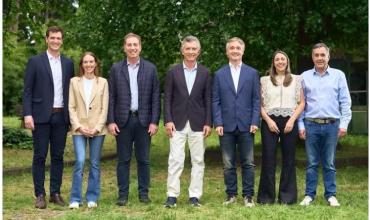 En medio del posible ingreso del PRO al Gabinete, Mauricio Macri se mostró con sus candidatos