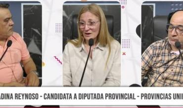 Nadina Reynoso cerró su campaña con un llamado a recuperar la confianza en la política