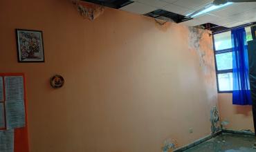 Chepes: Graves problemas edilicios en la Escuela 255